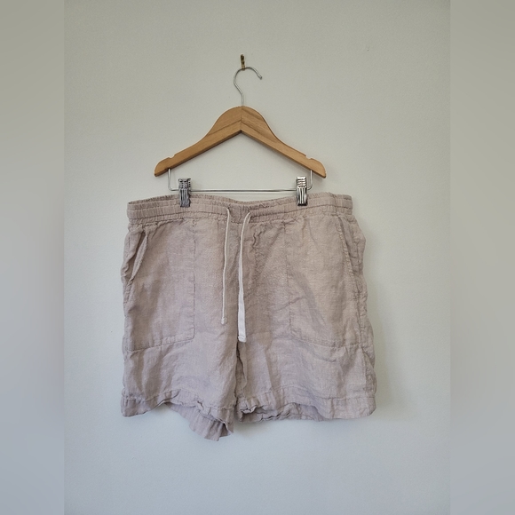 Roots Linen Shorts - Picture 2 of 3